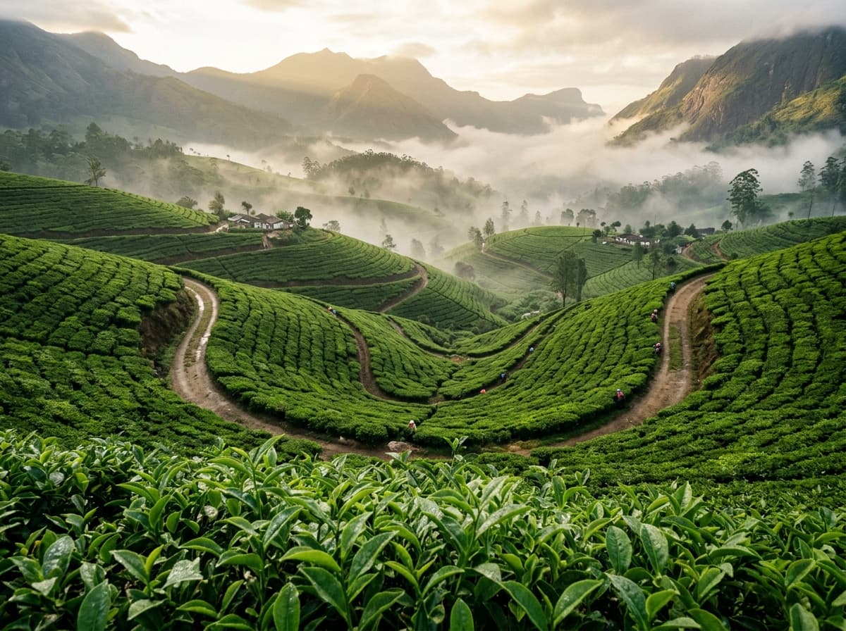Guided Tea Estate Trekking