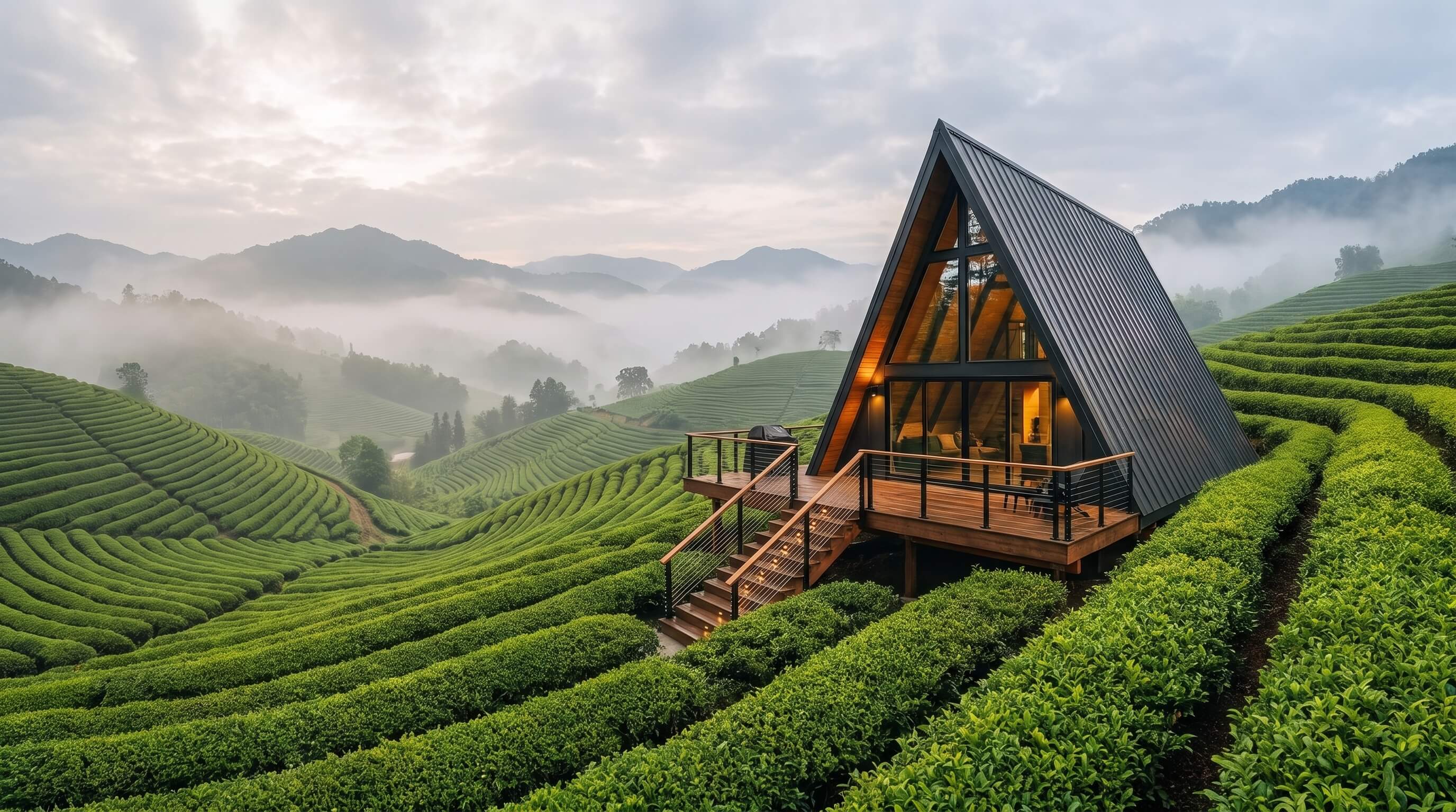 Starlit Mountain Terrace