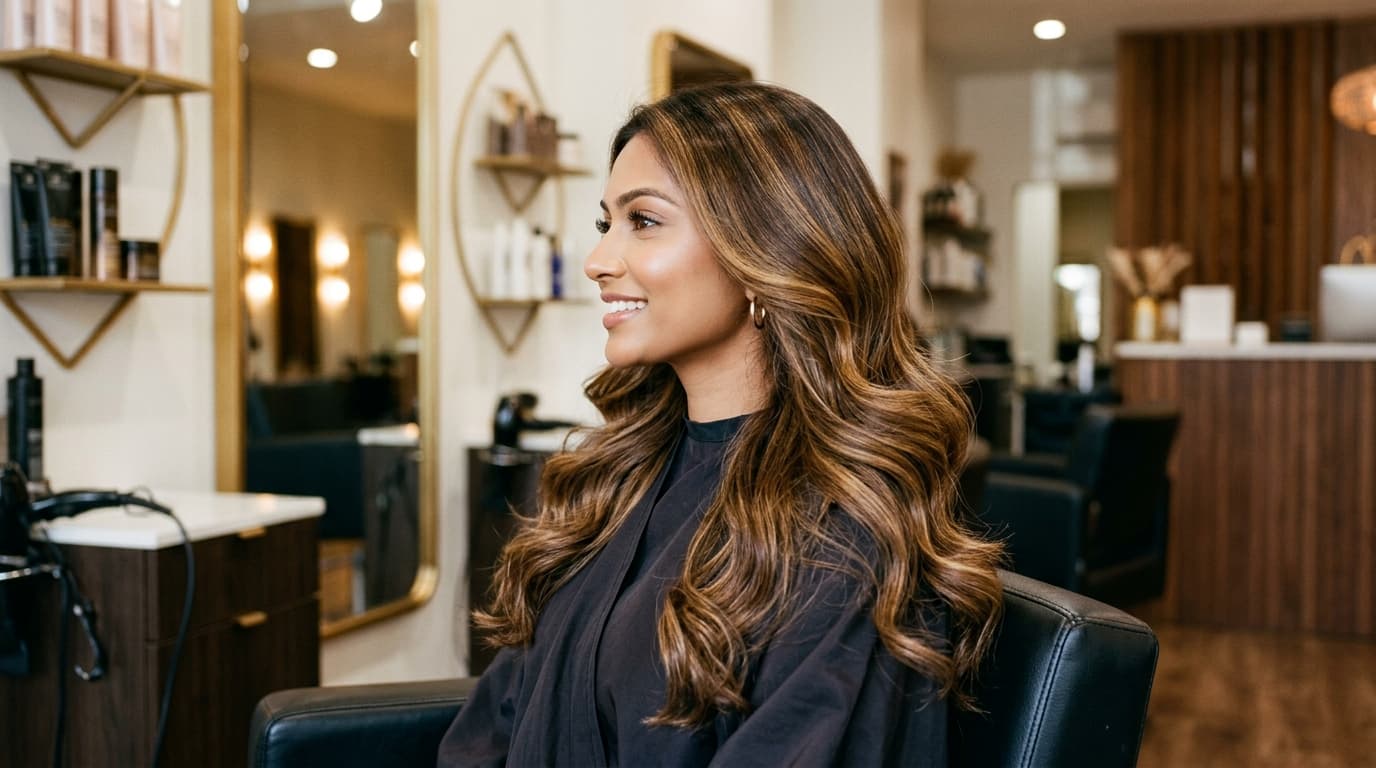 After HAIR COLOUR TRANSFORMATION
