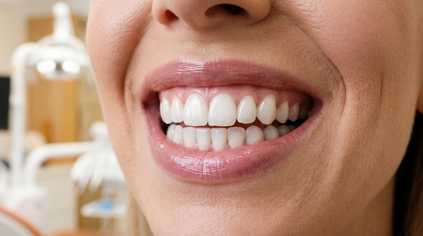 After Teeth Cleaning & Whitening