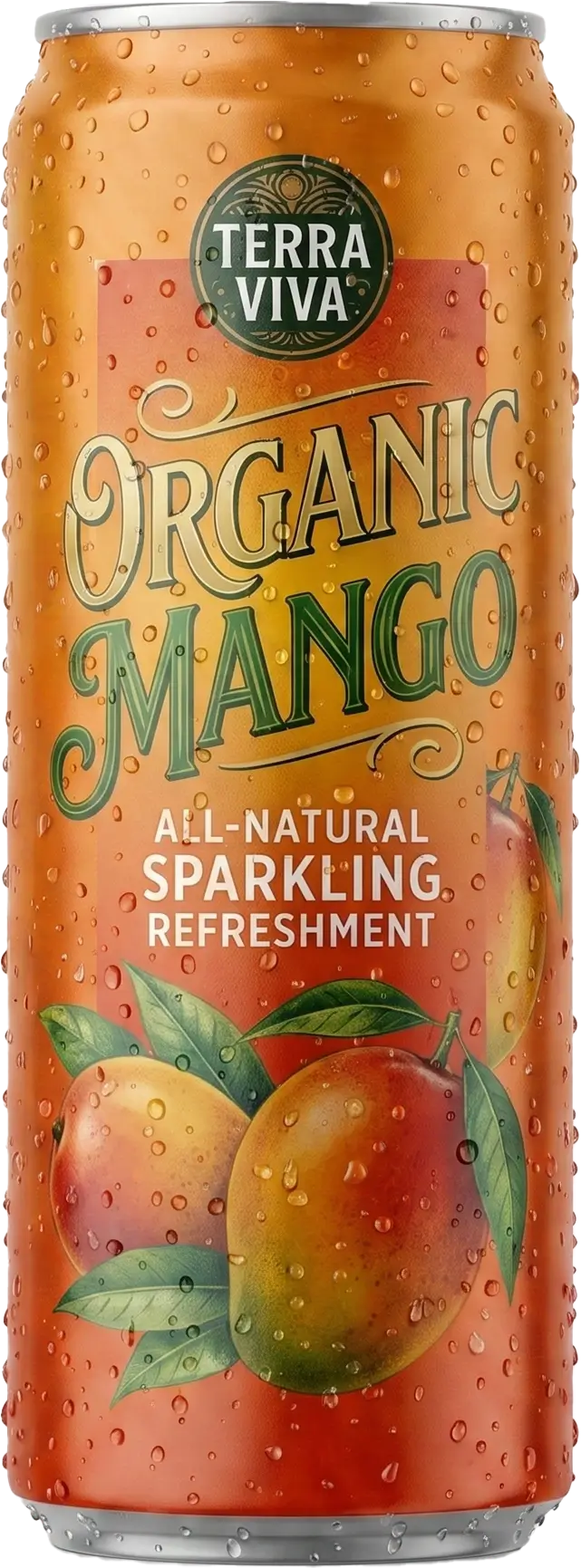 TerraViva Organic Alphonso Mango Bottle